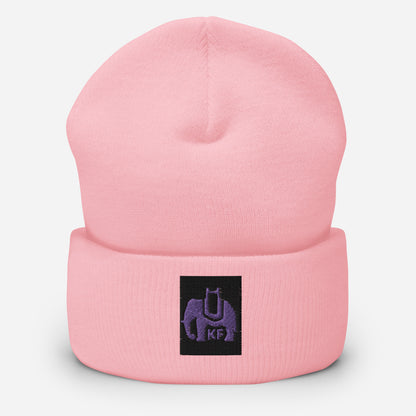 KarthagoFunk Cuffed Beanie (KF Purple Logo)