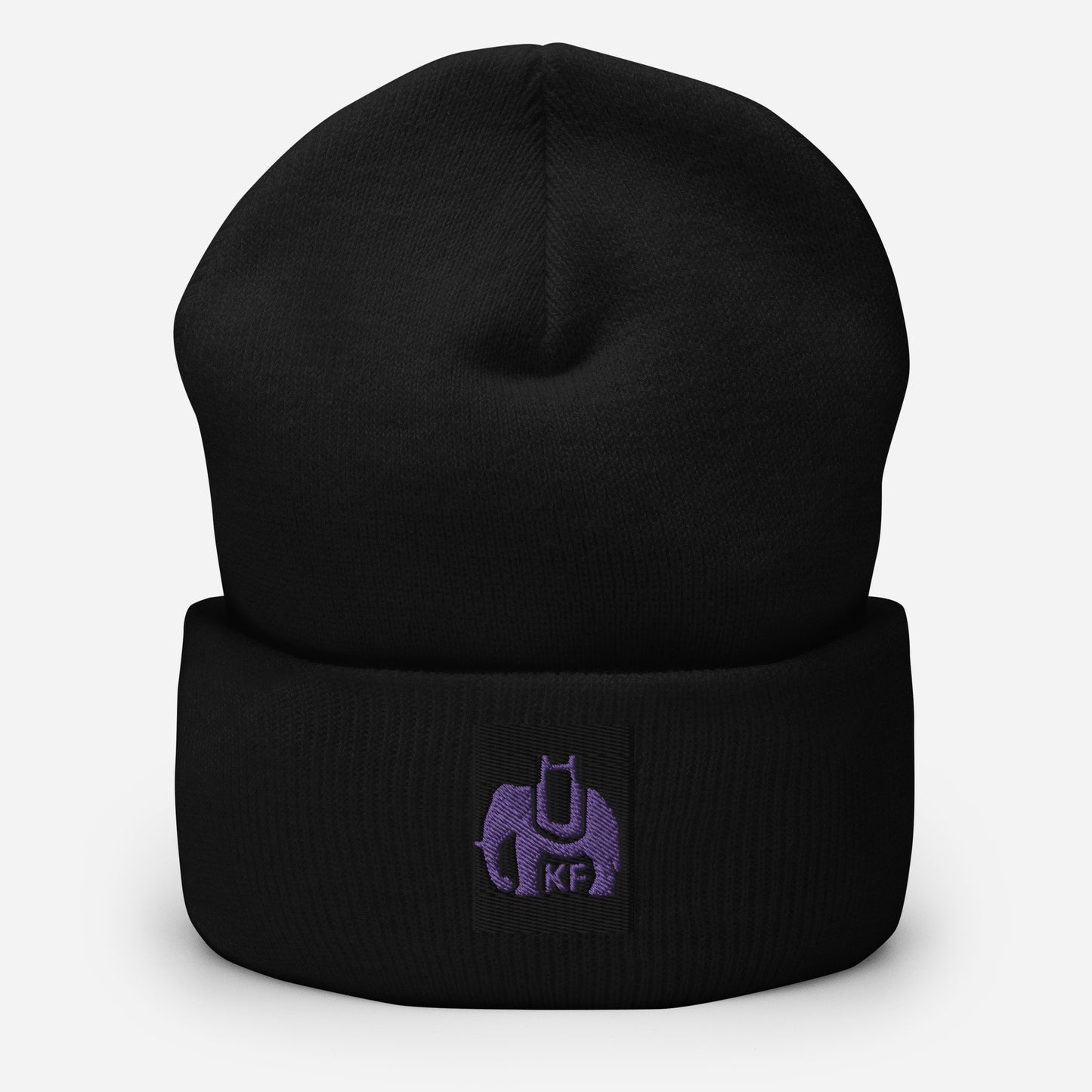 KarthagoFunk Cuffed Beanie (KF Purple Logo)