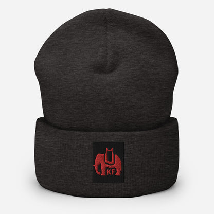 KarthagoFunk Cuffed Beanie (KF Red Logo)