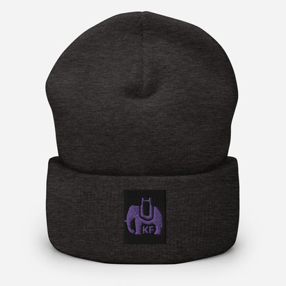 KarthagoFunk Cuffed Beanie (KF Purple Logo)