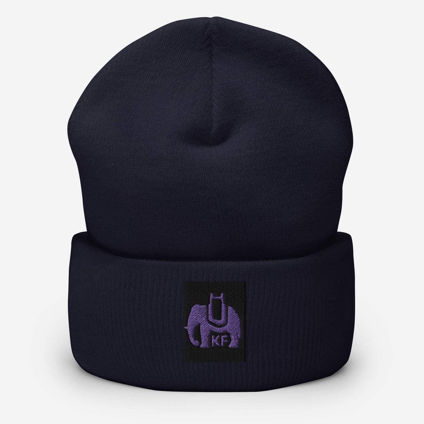 KarthagoFunk Cuffed Beanie (KF Purple Logo)