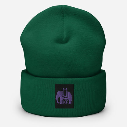 KarthagoFunk Cuffed Beanie (KF Purple Logo)