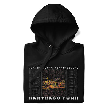 Original KarthagoFunk Unisex Hoodie ( Beb Souika باب سويقة ) - KarthagoFunk