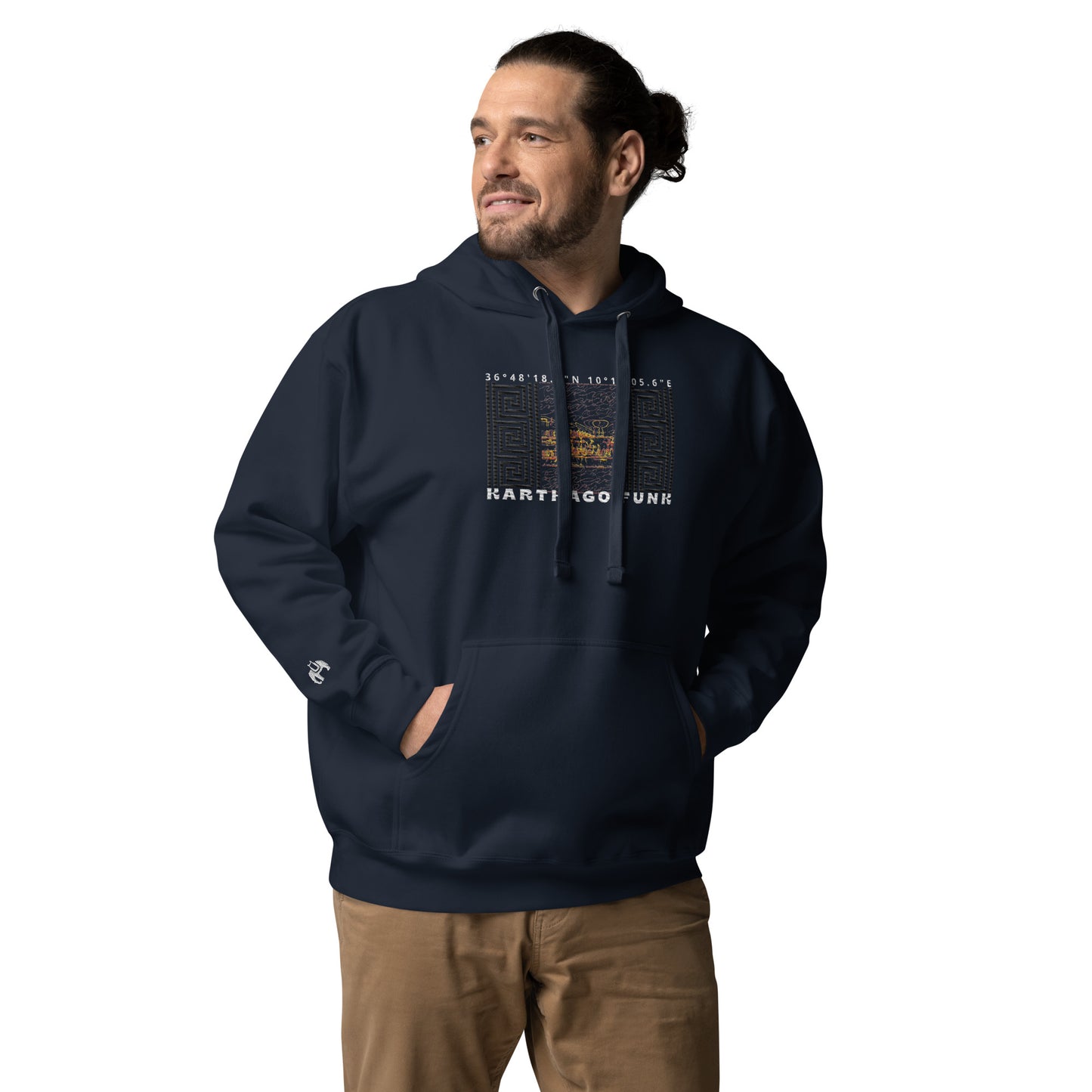 Original KarthagoFunk Unisex Hoodie ( Beb Souika باب سويقة ) - KarthagoFunk